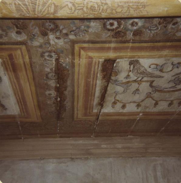 peinture monumentale du plafond, détail