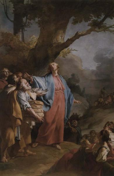 tableau : Multiplication des pains, vue générale - © Ministère de la Culture (France), Médiathèque du patrimoine et de la photographie (objets mobiliers), tous droits réservés