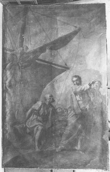tableau : Vocation de saint Pierre, vue générale - © Ministère de la Culture (France), Médiathèque du patrimoine et de la photographie (objets mobiliers), tous droits réservés