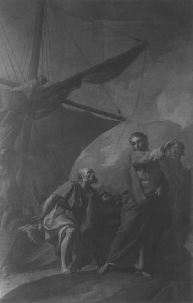 tableau : Vocation de saint Pierre, vue générale - © Ministère de la Culture (France), Médiathèque du patrimoine et de la photographie (objets mobiliers), tous droits réservés