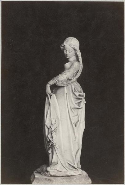 tombeau de Marguerite d'Autriche, femme de Philibert le Beau, détail