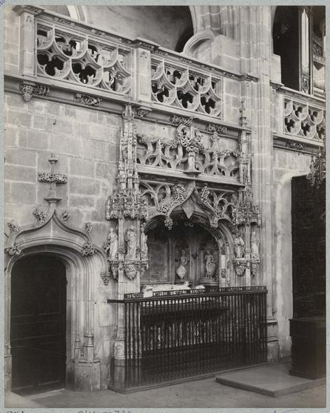 tombeau de Marguerite de Bourbon, vue générale