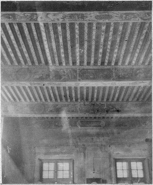 plafond, vue générale - © Ministère de la Culture (France), Médiathèque du patrimoine et de la photographie (objets mobiliers), tous droits réservés