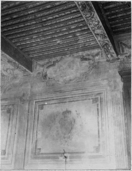 plafond, vue partielle - © Ministère de la Culture (France), Médiathèque du patrimoine et de la photographie (objets mobiliers), tous droits réservés