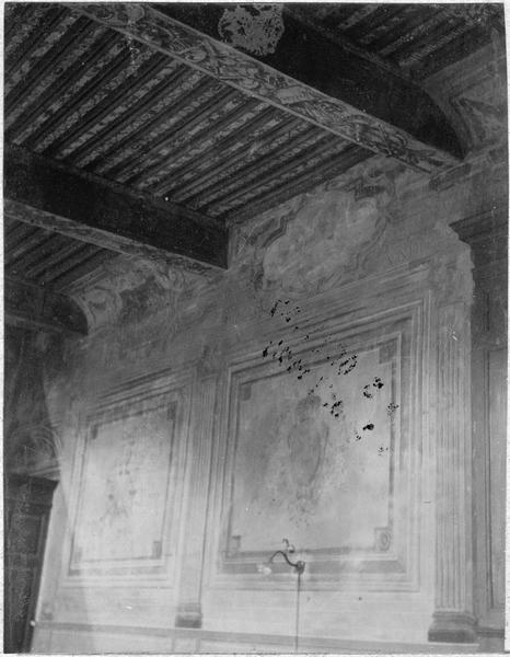 plafond, vue partielle - © Ministère de la Culture (France), Médiathèque du patrimoine et de la photographie (objets mobiliers), tous droits réservés