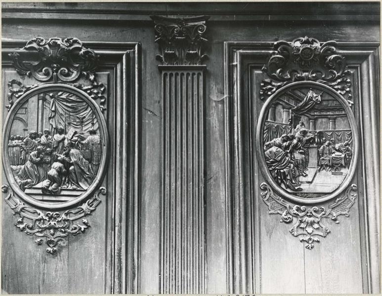 stalles, détail