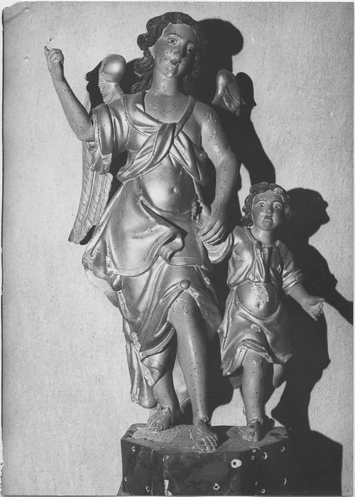 Statue : Raphaël et Tobie - © Ministère de la Culture (France), Médiathèque du patrimoine et de la photographie, diffusion RMN-GP