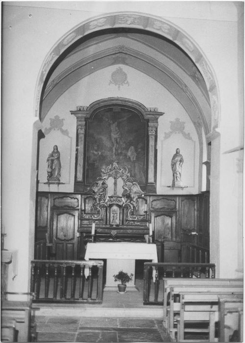 Autel, retable et tableau : La Crucifixion