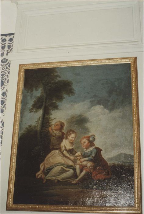 Tableau : Scène champêtre avec deux enfants - © Ministère de la Culture (France), Médiathèque du patrimoine et de la photographie, diffusion RMN-GP