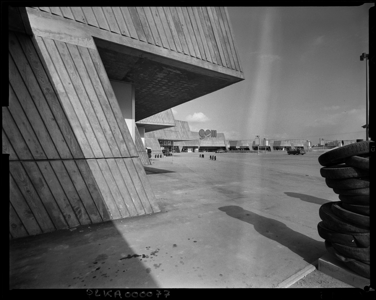 Perspective sur les façades du bâtiment