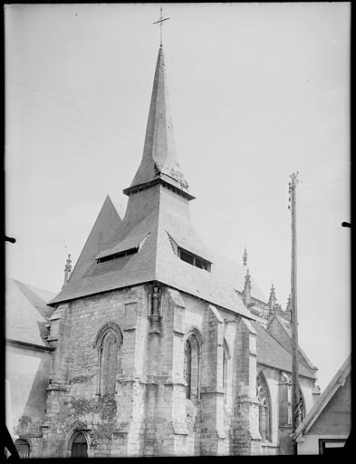 Vue d'ensemble, clocher