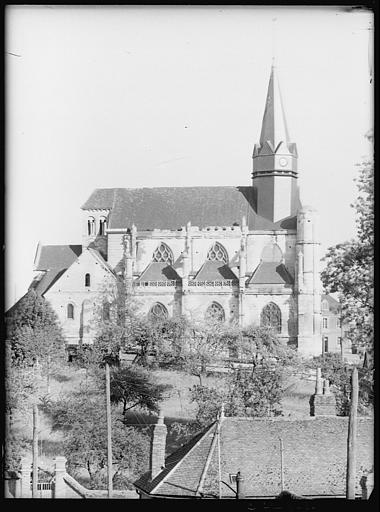 Façade sud, clocher