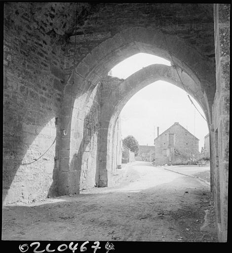 Porte de ville dite porte d'En-Haut : vue de l'intérieur