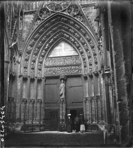 Portail des Librairies du transept nord