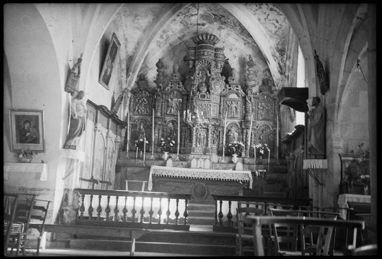 Intérieur : le choeur