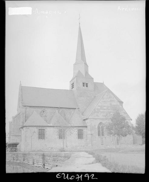 Ensemble sud et clocher