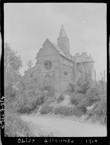 Ensemble nord-ouest endommagé