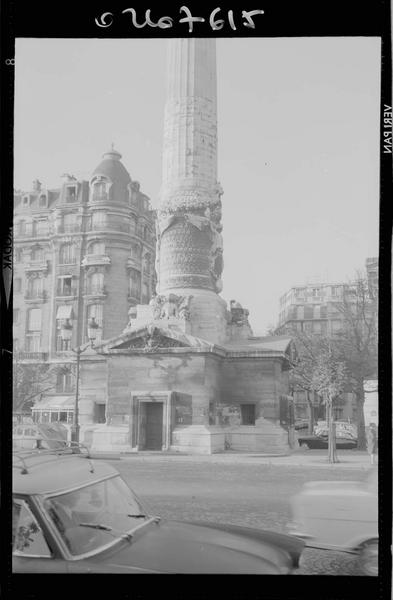 Colonne, partie inférieure