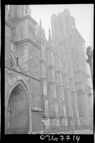 Façade sud vue en perspective