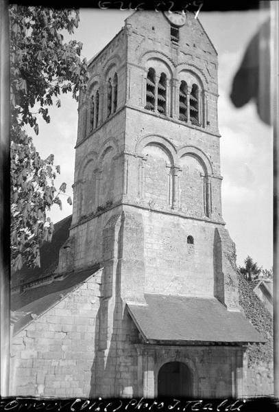 Clocher, côté nord-ouest