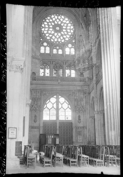 Intérieur : transept