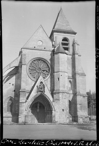 Façade ouest et clocher