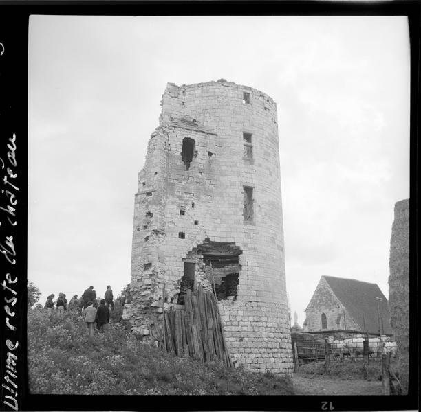 Donjon : dernier reste du château