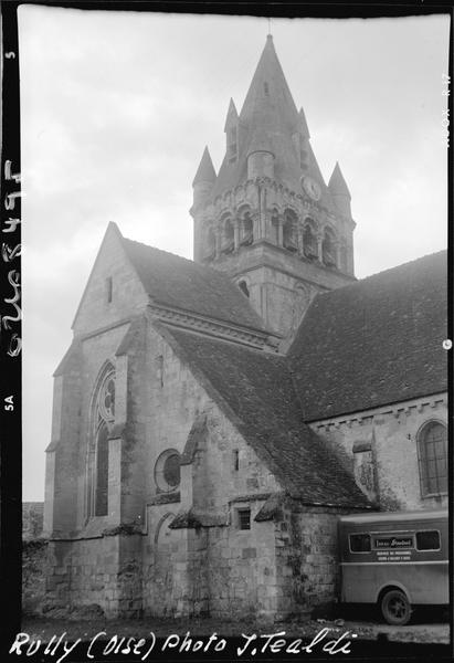 Transept nord et clocher