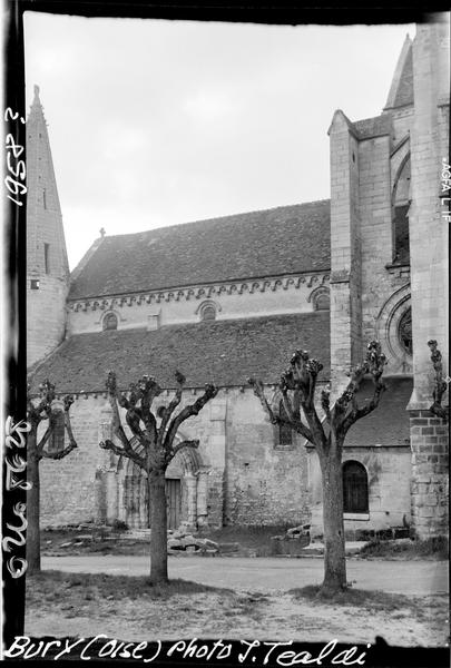 Façade sud, détail