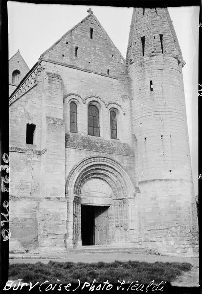 Façade ouest et clocher