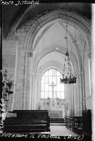 Intérieur : le choeur