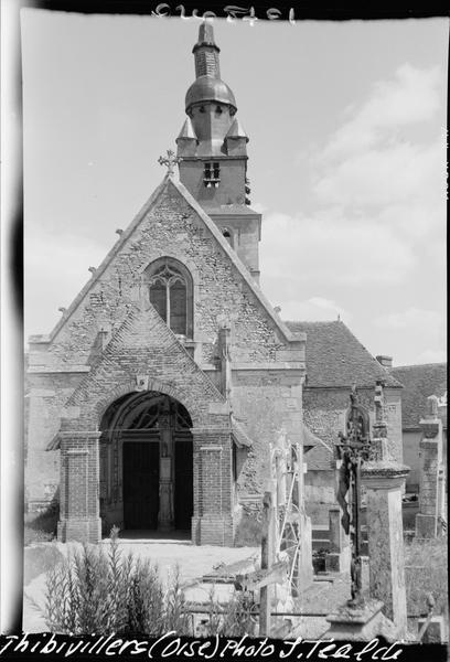 Façade ouest et clocher