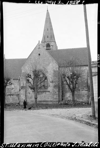 Transept nord et clocher