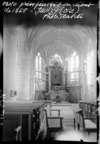 Intérieur : le choeur