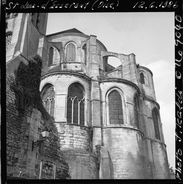 Abside de l'église abbatiale, détail