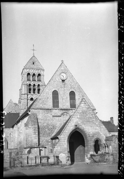 Ensemble ouest et clocher