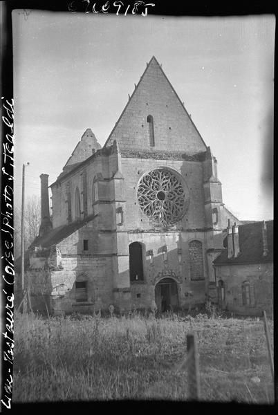 Chapelle : façade ouest