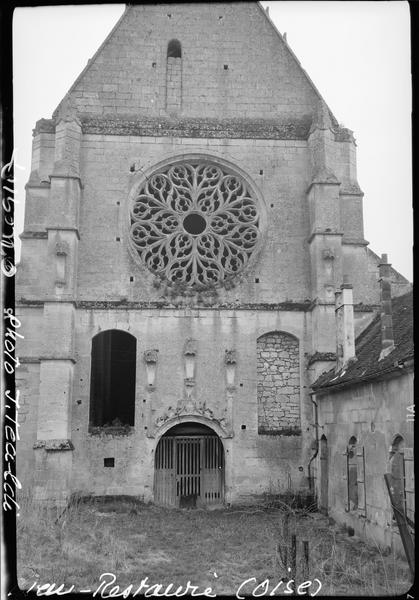 Chapelle : façade ouest