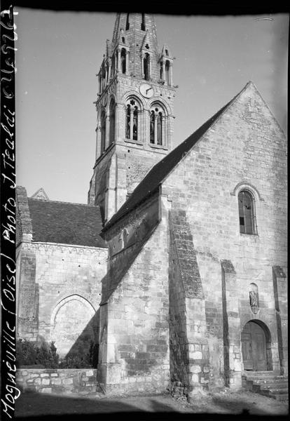 Façade ouest et clocher