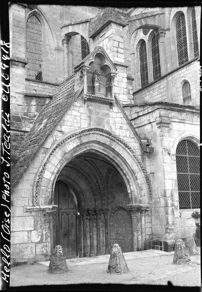 Façade sud : porche