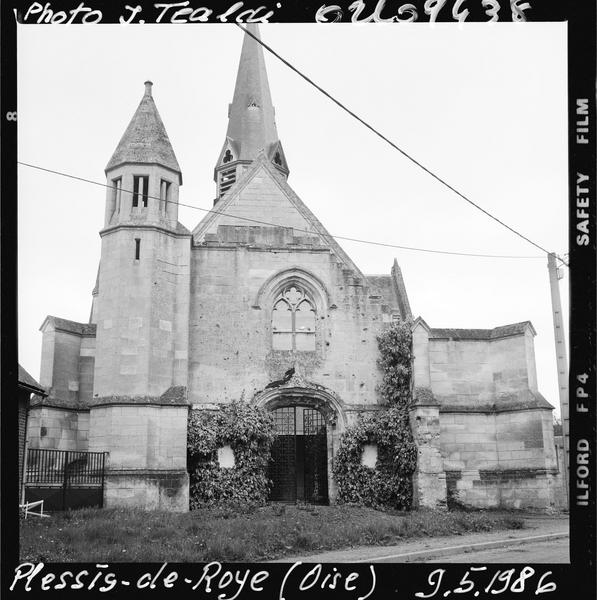 Façade ouest et tourelle