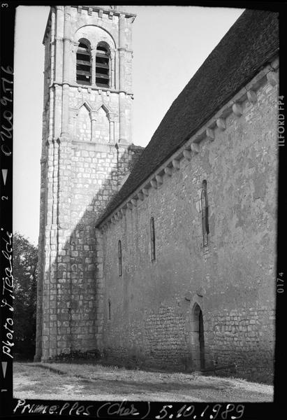 Clocher, côté ouest