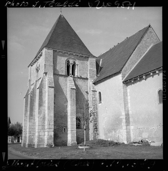 Clocher sur façade sud