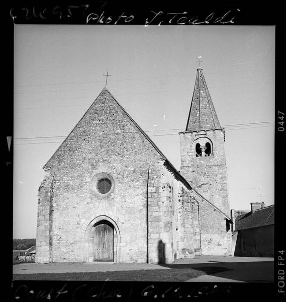 Façade ouest et clocher