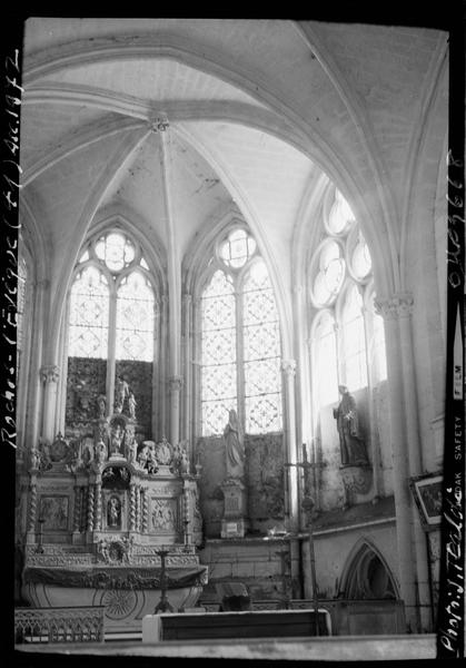 Intérieur : le choeur