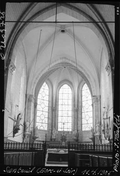 Intérieur : le choeur