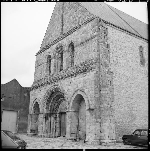 Façade ouest vue en perspective