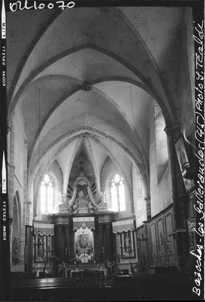 Intérieur : le choeur