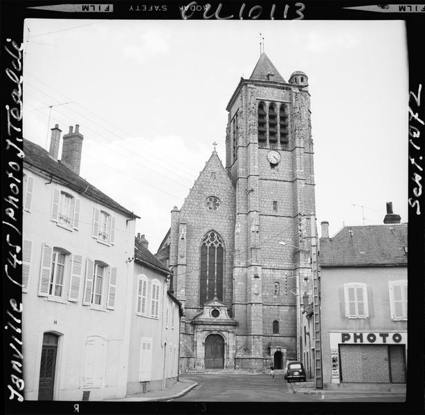 Façade ouest et clocher