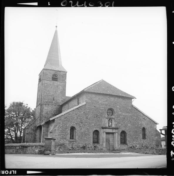 Façade ouest et clocher